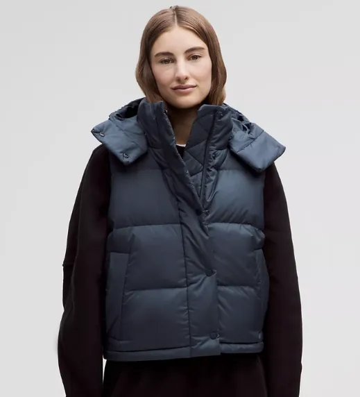 Wunder Puff 600 Down Fill Cropped Vest